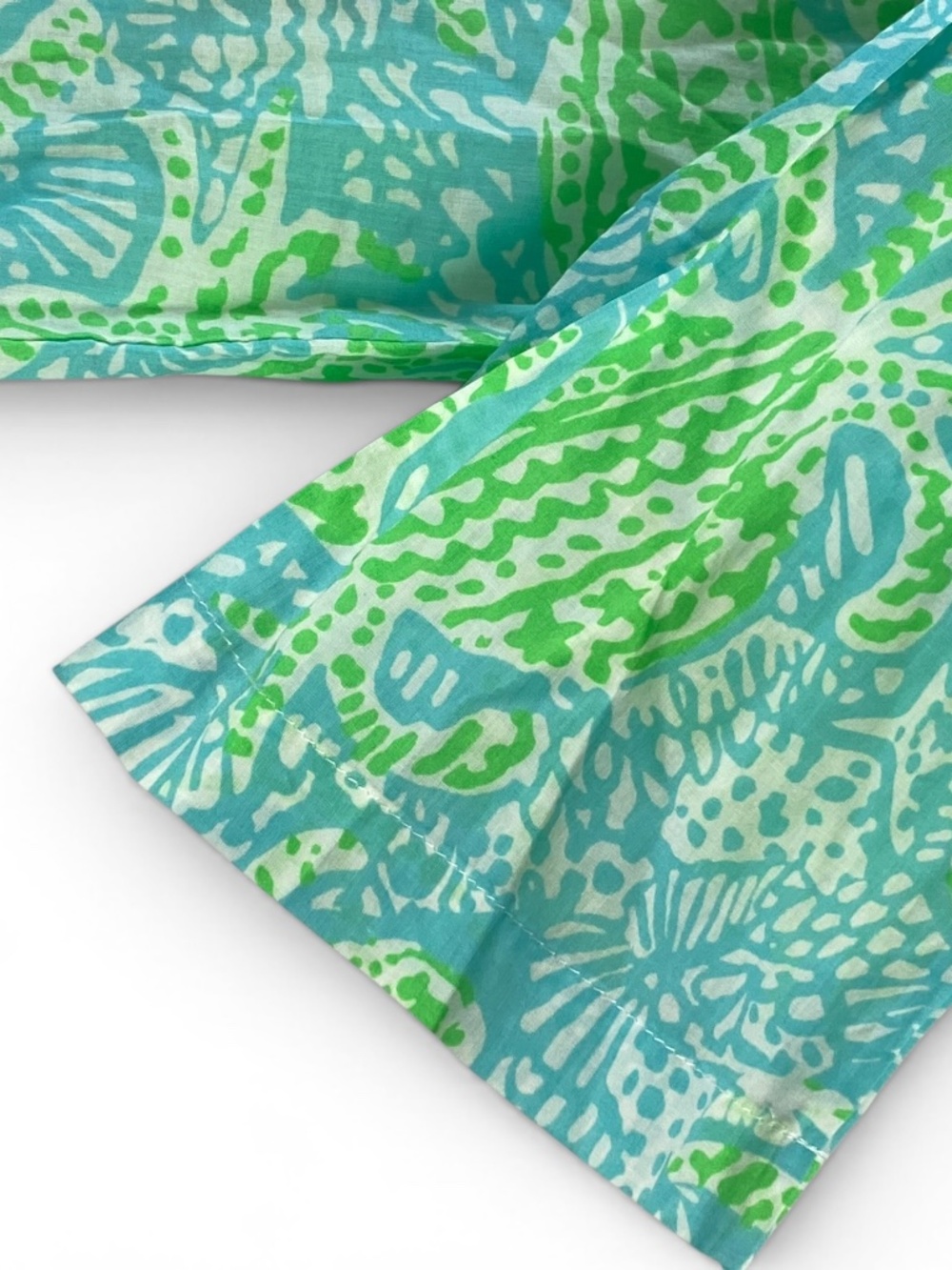 New Lilly Pulitzer Sarasota Beaded Tunic Cotton in Spa Blue Size M - NWT - Picture 12 of 12